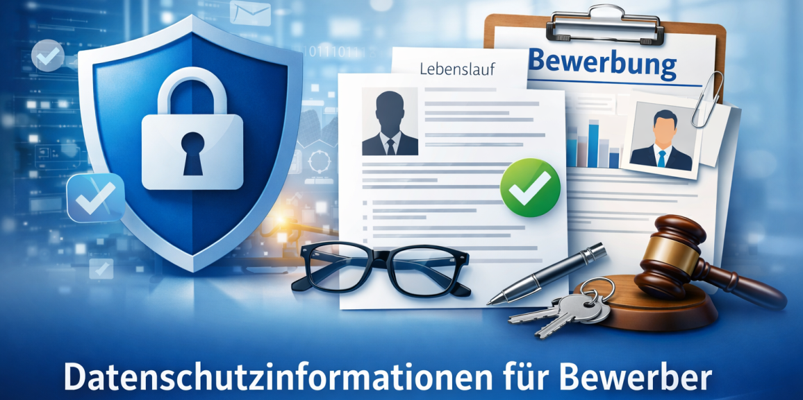 Datenschutzinformationen für Bewerber